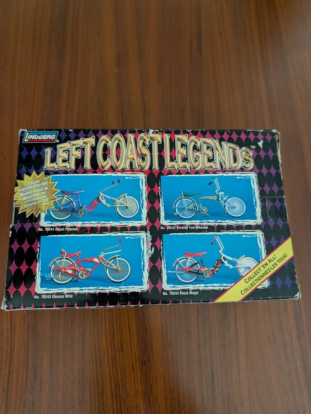 Lindberg Left Coast Legends Black Magic 1:8 Lowrider Bike Kit Sealed